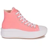 Image de Baskets montantes Converse  CHUCK TAYLOR ALL STAR MOVE PLATFORM SEASONAL COLOR-LAWN FLAMINGO