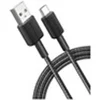 Image de tressé USB-A vers USB-C 1,8 m Noir pour Smartphones Ordinateurs portables et Appareils photo
