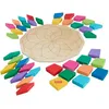 Image de Fisher-Price-Puzzle Mandala en Bois-Puzzle 40 pieces motif géométrique HXT94