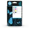 Image de HP 932/933 Pack de 4 Cartouches d'Encre Noire, Cyan, Magenta et Jaune Authentiques (6ZC71AE) pour HP OfficeJet 6100 / 6600 / 6700 / 7110 / 7510 / 7610 /7612