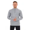 Image de Nike Element 1/2 Zip Vêtements homme Gris/argent XL