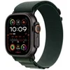 Image de Watch Ultra 2 GPS + Cellular 49mm Boîtier en Titane Noir avec Boucle Alpine Vert Foncé - Large version 2024