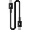 Image de USB-C vers USB-C 20 cm Noir pour iPhone