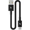 Image de USB-A vers USB-C 20 cm Noir pour iPhone