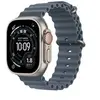 Image de Watch Ultra 3 GPS + Cellular 49mm Boitier en Titane Naturel avec Anchor Blue Ocean Band
