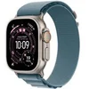 Image de Watch Ultra 3 GPS + Cellular 49mm Boitier en Titane Naturel avec Boucle Alpine Bleu Clair - Large
