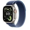 Image de Watch Ultra 3 GPS + Cellular 49mm Boitier en Titane Naturel avec Boucle Trail Bleu/Bleu Vif - S/M