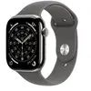 Image de Watch Series 11 GPS + Cellular 42mm Boitier en Titane Naturel avec Bracelett Sport Gris Minéral - S/M