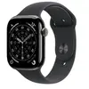 Image de Watch Series 11 GPS + Cellular 46mm Boitier en Titane Ardoise avec Bracelet Sport Noir - M/L
