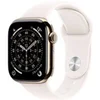 Image de Watch Series 11 GPS + Cellular 46mm Boitier en Titane Or avec Bracelet Sport Rose Tendre - S/M