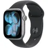 Image de Watch Series 11 GPS 42mm Boitier en Aluminium Gris Sidéral avec Bracelet Sport Noir - S/M