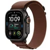 Image de Watch Ultra 4 GPS + Cellular 49 mm Boîtier en titane Noir avec Boucle Alpine Bordeaux - M