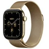Image de Watch Series 12 GPS + Cellular 42 mm Boîtier en titane Or radieux avec Boucle milanaise Or radieux