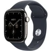 Image de Watch Series 12 GPS + Cellular 46 mm Boîtier en titane Naturel avec Bracelet Sport Bleu marine - M/L