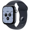 Image de Watch Series 12 GPS + Cellular 46 mm Boîtier en céramique Bleu nuit avec Bracelet Sport Bleu marine - S/M