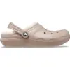 Image de Crocs Classic Lined Sabots Unisex Mushroom / Bone 43 203591-2YB-M10W12