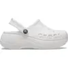 Image de Crocs Baya Platform Sabots Femmes White 37 208186-100-W7