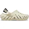 Image de Crocs Echo Sabots Unisex Bone / Black 42 207937-2YJ-M9W11