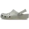 Image de Crocs Classic Clog Claquettes Gris Hommes