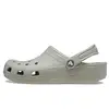 Image de Crocs Classic Clog Claquettes Gris Hommes