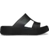 Image de Crocs Getaway Platform H-Strap Sandales Femmes Black 39 209409-001-W9