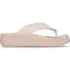 Image de Crocs Getaway Platform Tongs Femmes Quartz 34 209410-6UR-W5