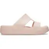 Image de Crocs Getaway Platform H-Strap Sandales Femmes Quartz 38 209409-6UR-W8