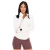 Image de Nike Swift UV 1/2 Zip Vêtements femme Blanc XS