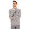 Image de Nike Stride 1/4 Zip Vêtements homme Gris/argent S