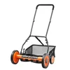 Image de VEVOR Tondeuse à Gazon Manuelle, 450 mm, 5 Lames Acier, sans Moteur, Hauteur de Coupe Réglable 35 à 62 mm, avec Bac de Ramassage, Tondeuse pour Pelouses, Allées, Cours, Travaux de Jardinage Quotidiens