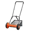 Image de VEVOR Tondeuse à Gazon Manuelle, 350 mm, 5 Lames Acier, sans Moteur, Hauteur de Coupe Réglable 15 à 45 mm, avec Bac de Ramassage, Tondeuse pour Pelouses, Allées, Cours, Travaux de Jardinage Quotidiens