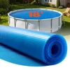 Image de VEVOR Bâche Solaire Piscine Ronde 5,5 m Couverture Solaire Piscine Bâche à Bulles 0,3 mm en Polyéthylène PE Absorption de Chaleur Jour et Rétention Chaleur Nuit pour Piscines Hors Sol Creusées, Bleu