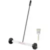 Image de VEVOR Balayeuse Magnétique avec Roues 39 cm, Balai Magnétique Capacité Maximale 3,6 kg, Manche Réglable, Légère, Nettoyage Facile, Outil pour Ramasser les Clous et les Vis, Atelier Garage Chantier