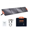 Image de VEVOR Panneau Solaire Portable 200 W Chargeur Solaire Pliable Monocristallin ETFE Efficacité de Conversion 23 % avec Sortie MC4, Étanche IP67 pour Station Alimentation, Randonnée, Camping, Hors-réseau