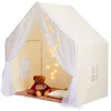 Image de VEVOR Tente de jeu pour enfants, cabane pour enfants de 1 à 5 ans, tente pour enfants avec tapis et lampes, avec fenêtres pour intérieur et extérieur, tente de yourte pour garçons et filles, beige