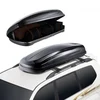 Image de VEVOR Coffre de Toit 220 L, Porte-Bagages de Toit Coque Rigide en ABS, avec Ouverture Double-Face 2 Sangles Renforcées, Aérodynamique, pour la Plupart des Barres Transversales, Voiture, SUV, Noir