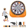 Image de VEVOR Cible Foot Gonflable 2 m de Haut, Jeu de Fléchettes Géante avec 4 Balles, 6 Fléchettes, 6 Haches et Pompe à Air, Installation Facile, Gonflage Rapide, pour Jeux Plein Air, Jardin Cour Fête