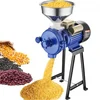 Image de VEVOR Moulin à Grains Électrique, Broyeur à Épices Commercial 3000 W, Moulin à Farine de Blé à Sec, Réglable en Épaisseur, avec Entonnoir, pour Moudre Rapidement Céréales Épices Herbes Poivres Maïs