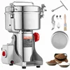 Image de VEVOR Moulin à Épices Électrique 2500 g, Broyeur à Grains Commercial 3400 W à Haute Vitesse, Moulin à Farine en Acier Inoxydable, Type Oscillant, pour Moudre Rapidement Céréales Épices Herbes Cafés