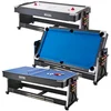Image de VEVOR Table de Jeu Pivotante 3-en-1 pour Air Hockey, Billard et Ping-pong, Table d’Air Hockey de 223,5 cm, Tous les Accessoires Inclus, Ensemble de Jeux d'Arcade pour Maison, Réunion Familiale