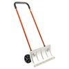 Image de VEVOR Pelle à Neige sur Roues, 61 cm, Poussoir à Neige avec Lame Bidirectionnelle, Manche Réglable 90°, Pelle de Déneigement Métallique, Pousse-neige Portable pour Nettoyage, Entrée, Allée, Chaussée