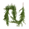 Image de VEVOR Guirlande de Noël, 1,5 m, Guirlande de Pin Norfolk Artificiel, Décoration de Noël Verte, pour Intérieur, Extérieur, sur Table, Manteau de Cheminées, Cheminées, à Suspendre, à Poser, Couronnes