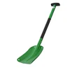 Image de VEVOR Pelle à neige pour allée, en alliage d'aluminium de 21,5 cm de large, pelle de nettoyage de neige avec poignées en T, grande capacité, outil de déneigement portable et léger pour jardin, voiture