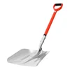 Image de VEVOR Pelle à neige pour allée, en alliage d'aluminium de 35 cm de large, pelle de nettoyage de neige avec poignées en D, grande capacité, outil de déneigement léger pour jardin, voiture, camping