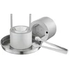 Image de VEVOR Presse à Glaçons Diamant 65 mm, Moule à Glaçon Rond en Aluminium Aéronautique, Bac à Glaçons avec Bac d'Égouttage et Pince, pour Boissons Cocktails Whisky Scots Café Soirées Pyjama Bars