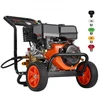 Image de VEVOR Nettoyeur haute pression à essence, 4400 PSI, laveuse haute pression à gaz, 15 L/min, avec pompe en cuivre, pistolet pulvérisateur, rallonge et 5 buses pour voitures, clôtures, maisons, allées