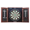 Image de VEVOR Cible de Fléchettes et Armoire Prêt à Jouer, Armoire à Fléchettes de Taille Officielle, Jeu de Fléchettes à Pointe en Acier, avec Lumière LED, Accessoires Complets, pour Jeux de Cricket