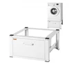 Image de VEVOR Socle universel pour machine à Laver 709 x 368 mm support pour lave-linge sécheuse, base multifonctionnelle robuste pour machine à laver avec tiroir et accessoires nombreux pour buanderie