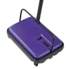 Image de VEVOR Balai Mécanique Largeur de Balayage 170 mm, Balayeuse Manuelle pour Planchers et Tapis avec Bac à Poussière 300 mL Facile à Vider, Nettoyeur de Sols sans Électricité pour Bureau Maison, Violet