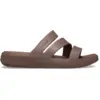 Image de Crocs Getaway Strappy Sandales Femmes Truffle 36 209587-0LF-W6